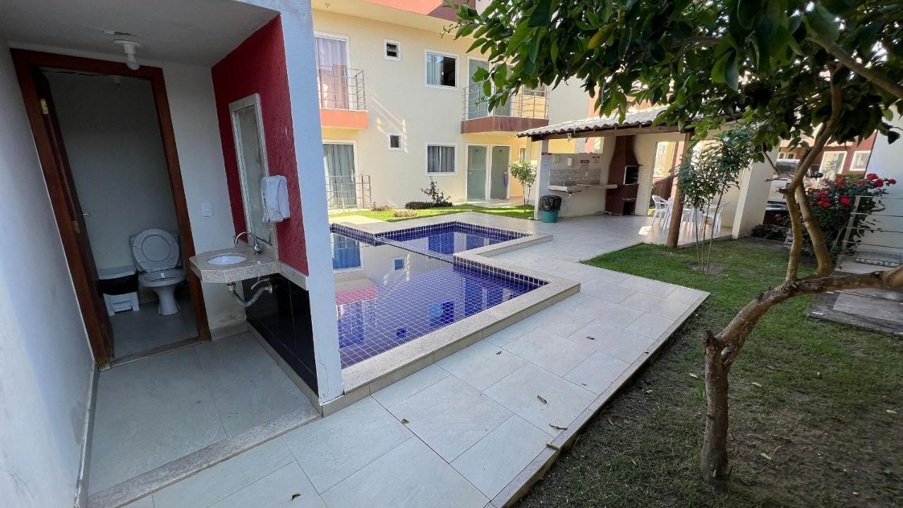 Cond. Villa Dos Corais Nas Praias De Coroa Vermelha Santa Cruz Cabrália Exteriör bild